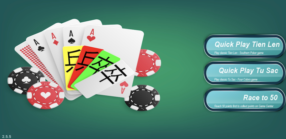 Tien Len Poker promotional artwork